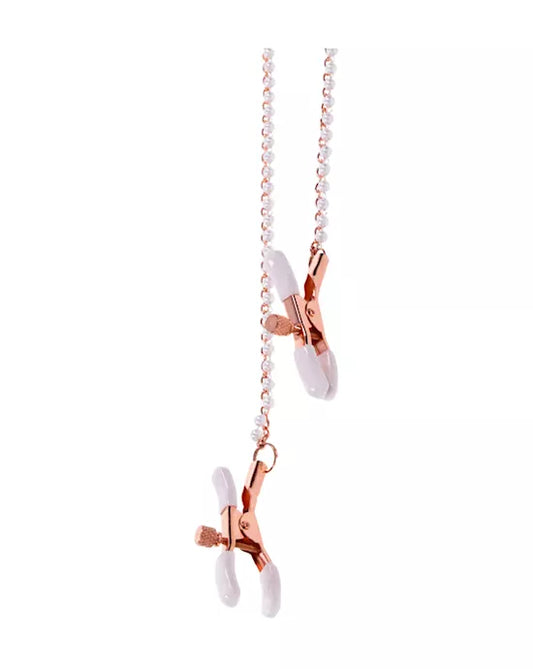 Peaches N CreaMe Collar With Nipple Clamps