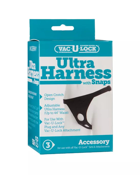 Vac-U-Lock Ultra Harness With Snaps