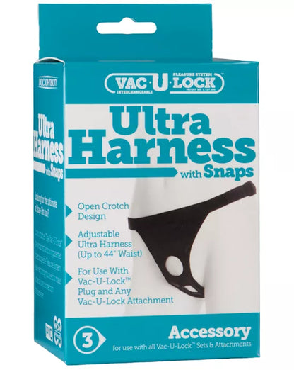 Vac-U-Lock Ultra Harness With Snaps