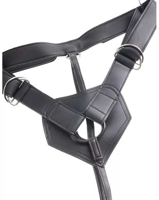 King Cock Strap-on Harness With 8 Inch Cock