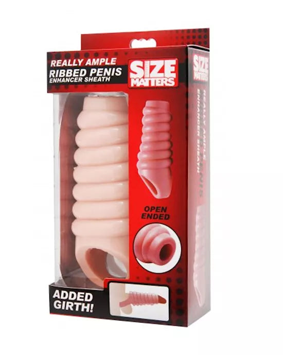 Really Ample Ribbed Penis Enhancer