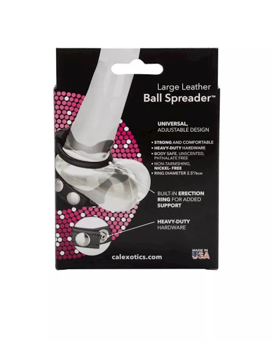 Large Leather Ball Spreader