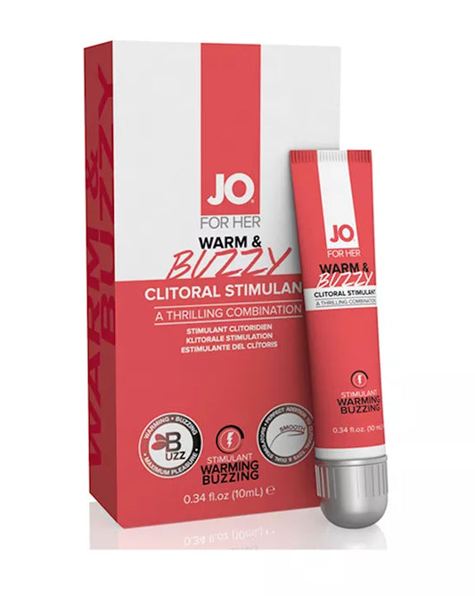 System JO Clitoral Stimulant Warming Warm & Buzzy Original 10 ml