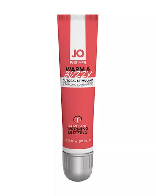 System JO Clitoral Stimulant Warming Warm & Buzzy Original 10 ml