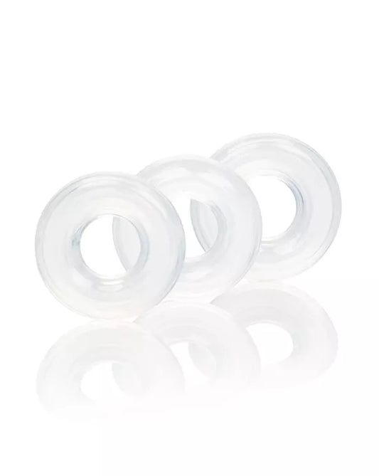 Set of 3 Silicone Stacker Rings
