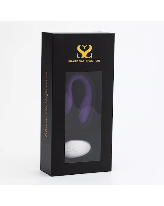 Share Satisfaction GAIA remote-controlled Couples Vibrator