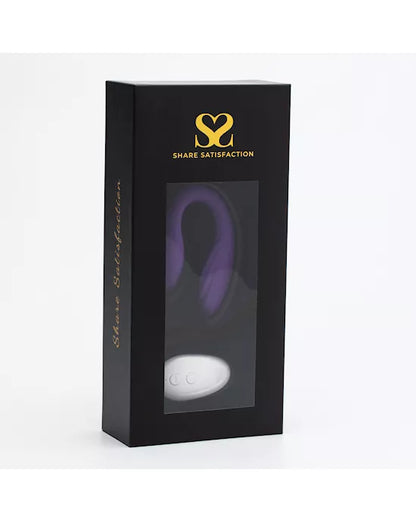 Share Satisfaction GAIA remote-controlled Couples Vibrator