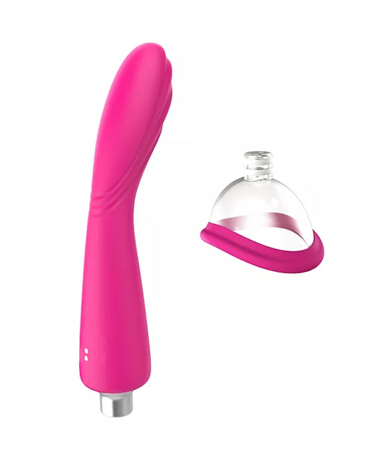 G Spot Vibrator with Pussy Pump