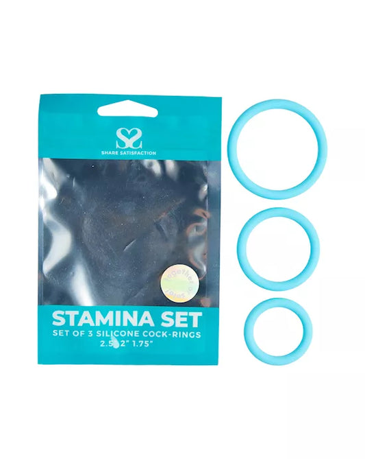 Share Satisfaction Stamina C-Ring Set