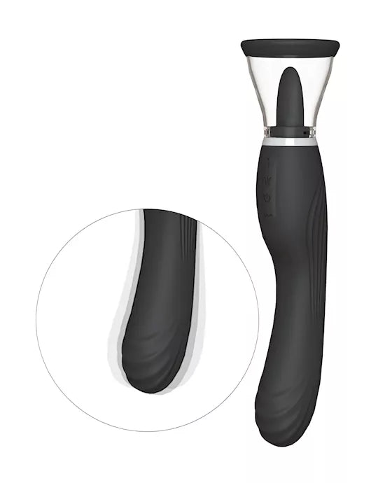 Lottie Pussy Pump and Licking Vibrator