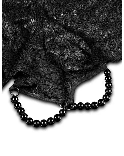 Hookup Panties Pleasure Pearl Boy Shorts - OS/XL