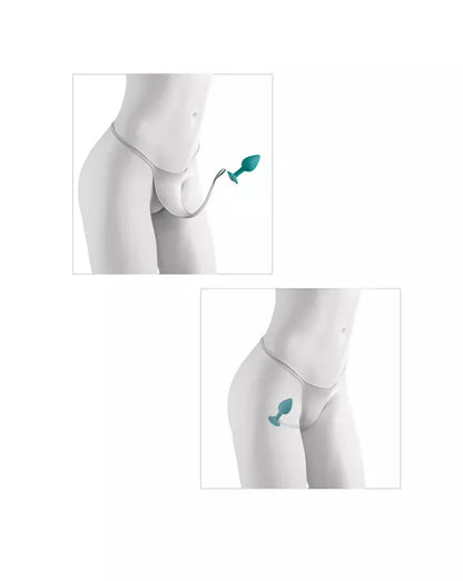 Hookup Panties Crotchless Secret Gem