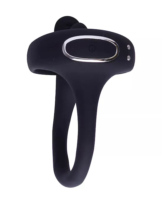 Kinki Vibrating Cock Ring With Anal Probe