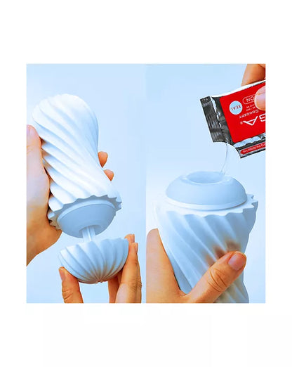 Tenga FLEX Bubbly Blue Masturbator