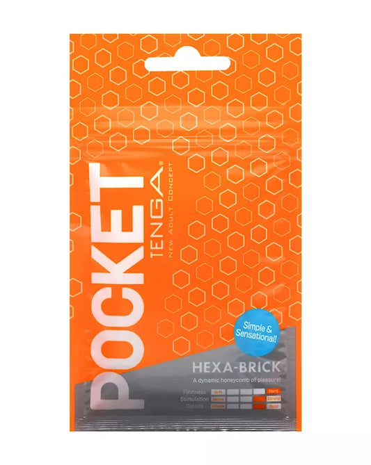 POCKET TENGA HEXA-BRICK Stroker