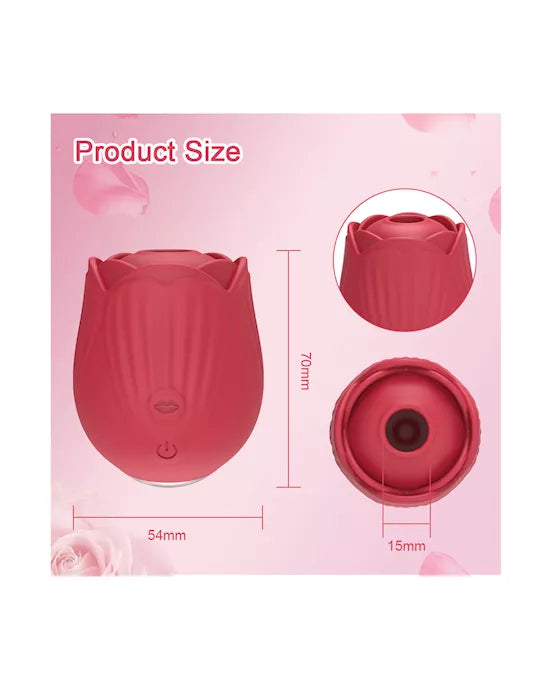 Rose Suction Vibrator