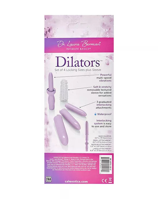 Berman Dilator pelvic floor strengthening set